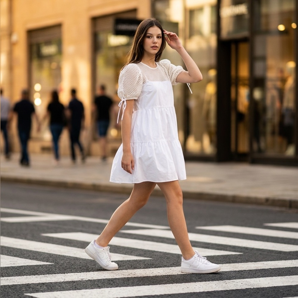 Amanda Uprichard New York white Crochette   Dress - Picture 3 of 12